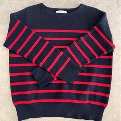  fredy repit ボーダーニットの画像