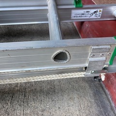 直接引取り アルインコ 2連梯子 SX-103D アルミ製 7段 伸縮はしごの画像