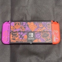【本日の引き取りで表示価格から2000円引きの36000円】ポケモン Nintendo Switch 有機ELモデル スカーレット・バイオレットエディション ※ハードケース付きの画像