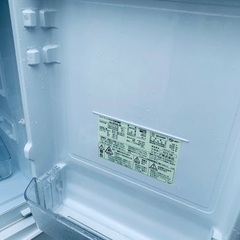 🌸SHARP ノンフロン冷凍冷蔵庫  SJ-D14A-Wの画像