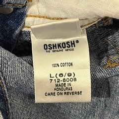 【OshKosh】オーバーオールの画像