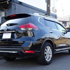 即乗りＯＫ 4WD エクストレイル ２０Ｘｉハイブリッド 後期 プロパイロット エマージェンシーブレーキ ナビ フルセグTV Bluetooth アラウンドビューモニター パワーバックドア インテリキー 撥水シート 全席シートヒーター LEDライト LEDフォグ ETCの画像