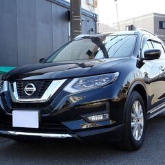 即乗りＯＫ 4WD エクストレイル ２０Ｘｉハイブリッド 後期 プロパイロット エマージェンシーブレーキ ナビ フルセグTV Bluetooth アラウンドビューモニター パワーバックドア インテリキー 撥水シート 全席シートヒーター LEDライト LEDフォグ ETCの画像