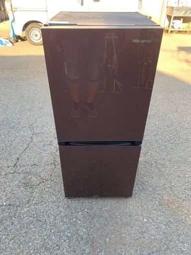 ?Hisense 2ドア冷凍冷蔵庫  HR-G13A-BR