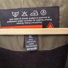 【4L】airwalk ジャンパー　の画像