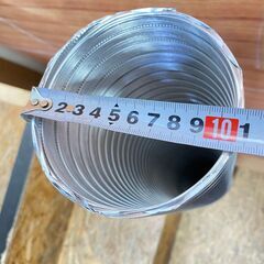 ジ464/ フジモリ フジフレキ ダクト ST 100Φ 12本入 圧縮 未使用品の画像