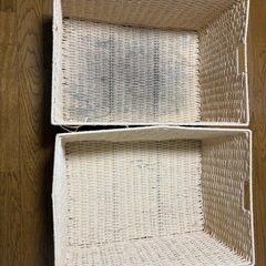 バスケット2個の画像