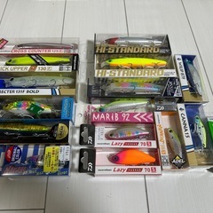 新品未開封シーバスルアー16点+オマケルアー1個の画像