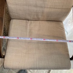 リビング　ロッキングチェア　IKEAの画像