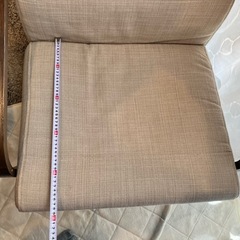 リビング　ロッキングチェア　IKEAの画像