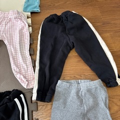 保育園用パンツ6枚裏起毛2枚の画像