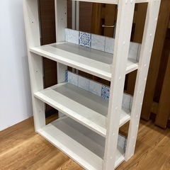 三段棚【町田市再生家具】1108の画像