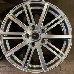 アルミホイール17インチ7J 4本／114.3-5H +45／BS BALMINUM A4973の画像