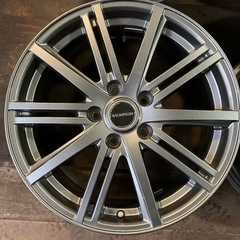 アルミホイール17インチ7J 4本／114.3-5H +45／BS BALMINUM A4973の画像