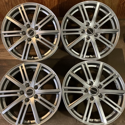 アルミホイール17インチ7J 4本／114.3-5H +45／BS BALMINUM A4973