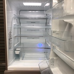 北海道旭川市発直接引渡し限定品 中古 外装凹み2箇所あり 簡易清掃済み TOSHIBA　GR-G43G　2014年 5ドア パールピンク 家族 大容量 426L の画像