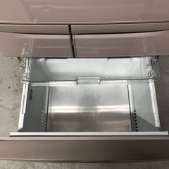 北海道旭川市発直接引渡し限定品 中古 外装凹み2箇所あり 簡易清掃済み TOSHIBA　GR-G43G　2014年 5ドア パールピンク 家族 大容量 426L の画像