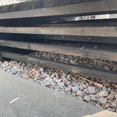 DIY ウッドデッキの画像