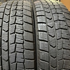 バリ山 ダンロップ スタッドレスタイヤ タイヤのみ4本 2022年製造の画像