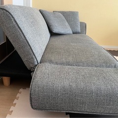 2人掛けソファベッドの画像