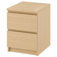 IKEA　MALM マルム チェスト　引き出しの画像
