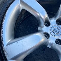 Z33　純正ホイール　18インチ　4本セットの画像