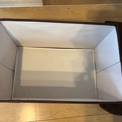 椅子型　収納ボックスの画像