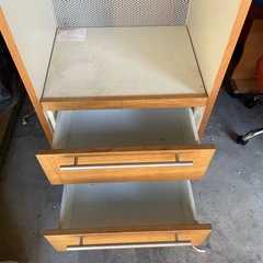 レンジ棚　2段に分かれます！の画像