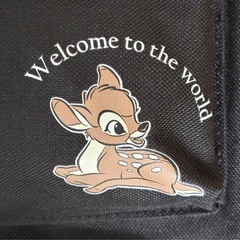 【定価3,300円】新品未使用 Disney　バンビ リュック 黒色の画像