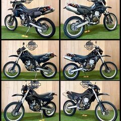 【動画あり】★カワサキ KLX250★ 実動 人気車種 LX250E型 キャブレター 水冷 4サイクル セロー ジェベル オフロード XR セロー CRF 松本市の画像