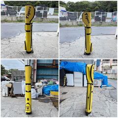 【‼️タイガースグッズ✨】阪神タイガース ゴルフクラブケース＆キャディバッグ 2点セット 🎌✨簡易清掃・現状渡し品❗️の画像