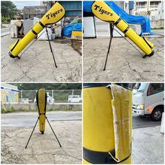 【‼️タイガースグッズ✨】阪神タイガース ゴルフクラブケース＆キャディバッグ 2点セット 🎌✨簡易清掃・現状渡し品❗️の画像