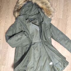 rienda/リエンダ☆ミリタリーフーディーダウンコート[Мサイズ]の画像