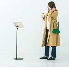 店舗飲食店用 アクリルメニュースタンドサインA4 (PIECE OF SIGN)の画像