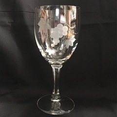 Hoya製のクリスタルガラスゴブレット(ワイングラス)1個の画像