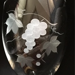 Hoya製のクリスタルガラスゴブレット(ワイングラス)1個の画像