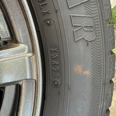 2023年製バリ溝　シエンタやフリードにスタッドレスの画像