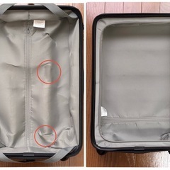 無印良品のスーツケース（33L）の画像