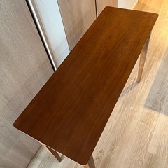 ウォールナット　デスク　テーブル　チェスト　の画像