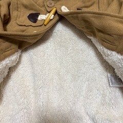 ダッフルコート 90せんち90センチの画像