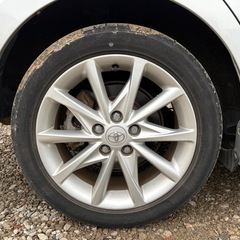 プリウスα 7人乗り シルバー 55万円の画像