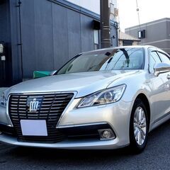 即乗りＯＫ クラウンハイブリッド ロイヤルサルーンG 衝突軽減ブレーキ レーダークルーズ HDDナビ フルセグTV Bluetooth バックモニター コーナーセンサー HID ETCの画像