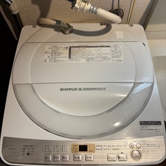シャープ洗濯機の画像