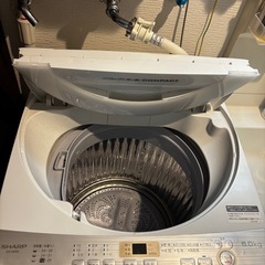シャープ洗濯機の画像