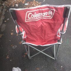 Coleman折り畳みチェアードリンクホルダー付きの画像