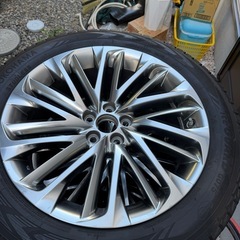 レクサスRX450H 純正ホイールタイヤセット　スタンダードたタイヤの画像