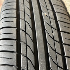 【2025年第27週製造分 165/55R15 YOKOHAMA PRACTIVA 超バリ山タイヤ付き15インチアルミホイール 4本セット】《ダイハツ L375S タントカスタム RS（ターボ車）からの取り外し》ENKEI アルミホイール 15X4 1/2J ・ INSET45 【ムーブコンテカスタム RS （ターボ車）にも使用出来ます】の画像