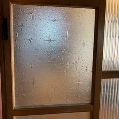 24日まで　　ガラス戸①
の画像