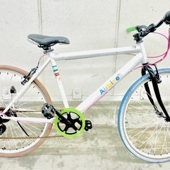 自転車　クロスバイクの画像