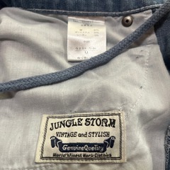 Pengully 刺繍デニムパンツ　美品の画像